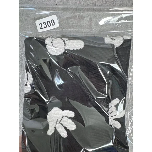 Puella Knit Soft Skirt Womens Black & White W/Character Hand Gesture Print - Picture 7 of 7